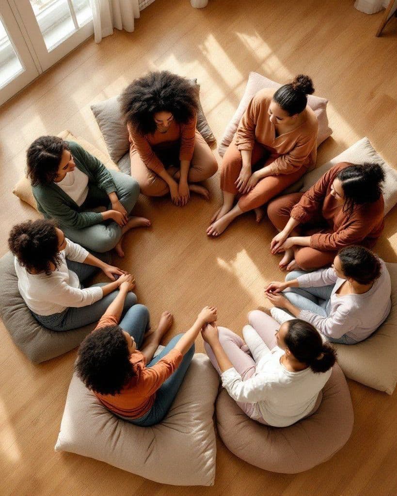 Mujeres en círculo